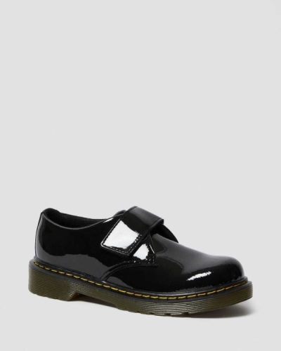 Tenis Dr Martens Kamron Junior Patent Para Niños DR3189W